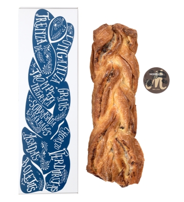 TRENZA DE MORCILLA Y MOSTILLO